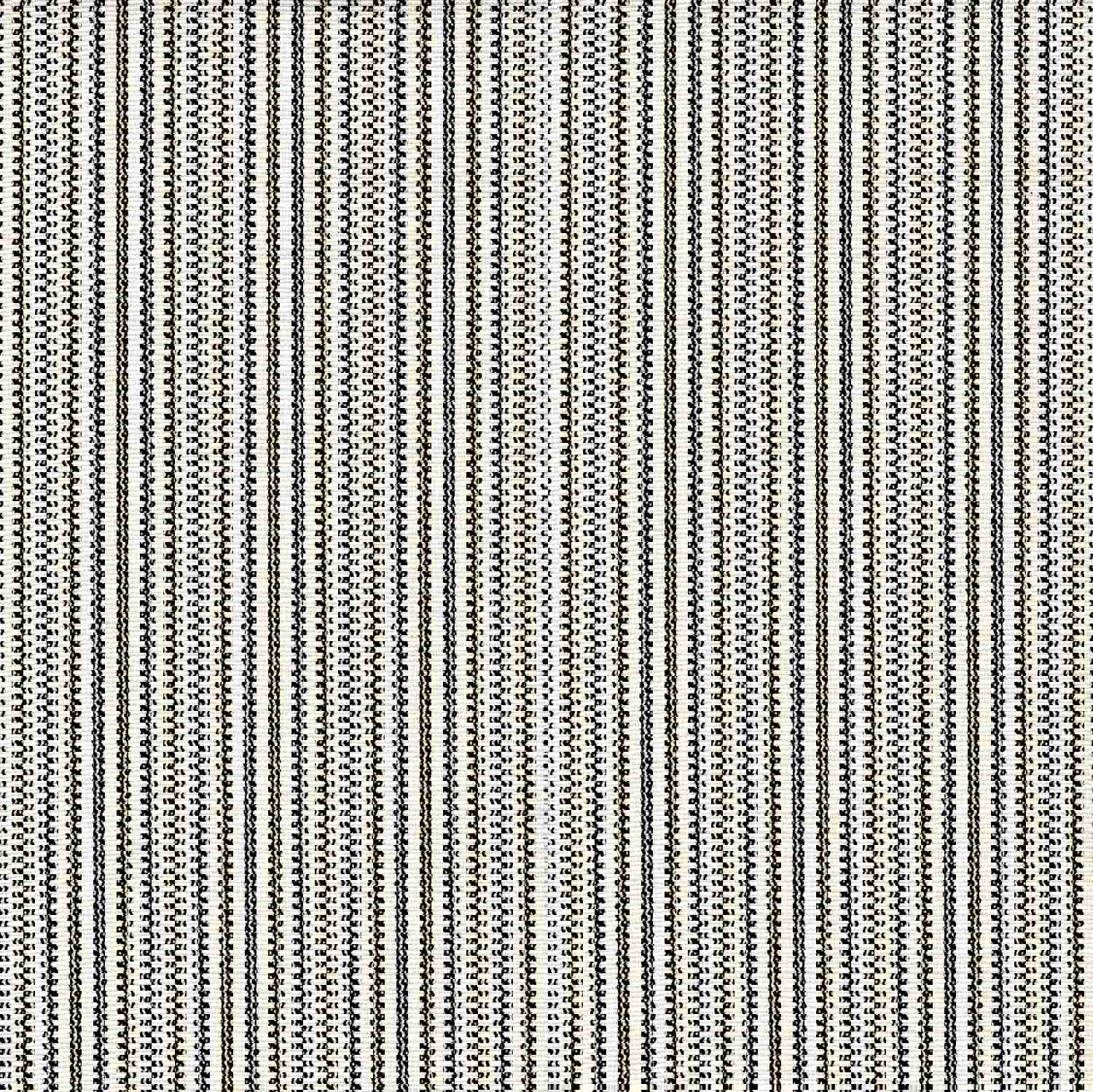 Empress Swag Valance in Farmhouse Black Ticking Stripe