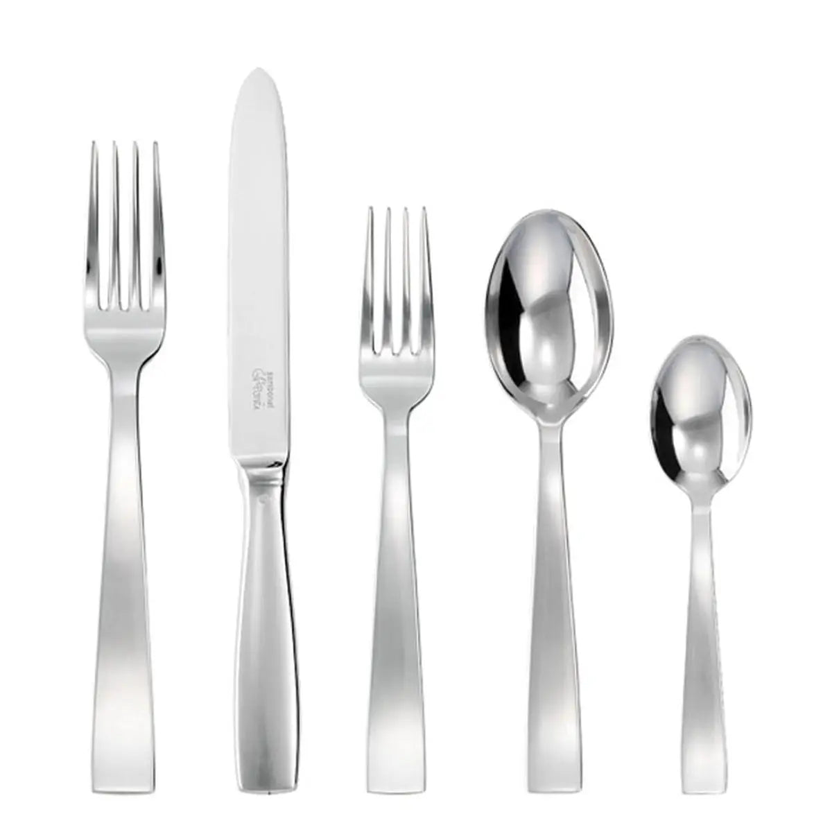 Gio Ponti Stainless Steel 5 Piece Flatware Set