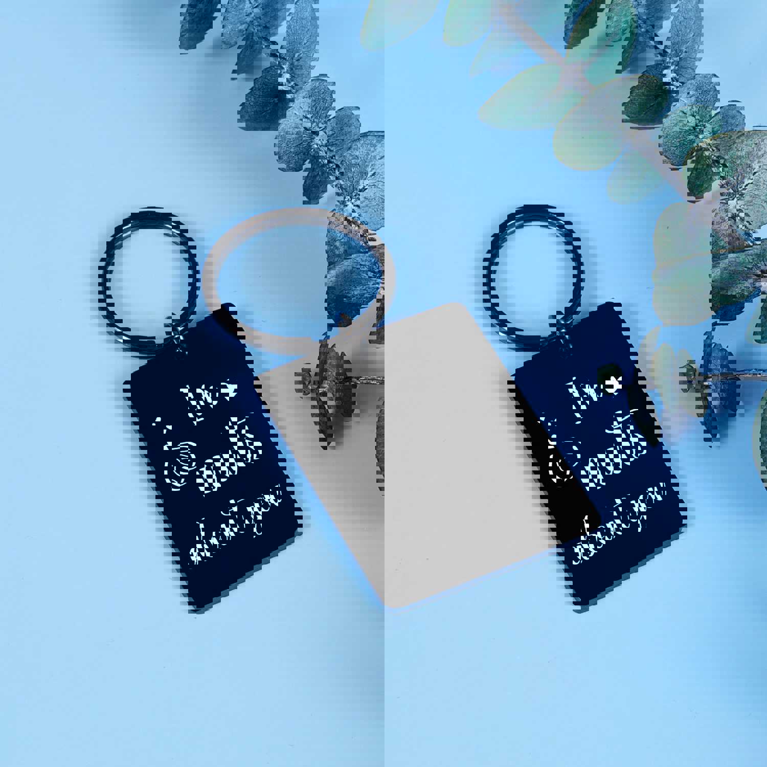 Nut About You Keychain - Funny Valentine's Day Gift for Couples