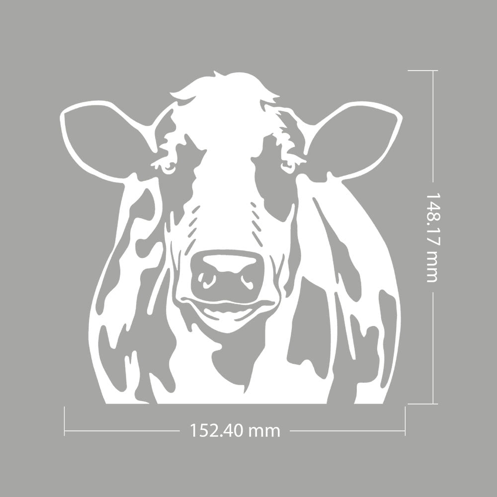 WIRESTER 6 Inches Vinyl Car Sticker - Basset Hound Dog Design for Vehicle Decoration