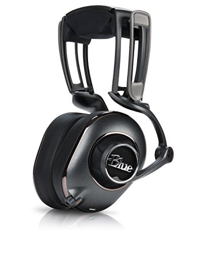 Blue Mix-Fi Powered High-Fidelity Headphones with Integrated Audiophile Amplifier