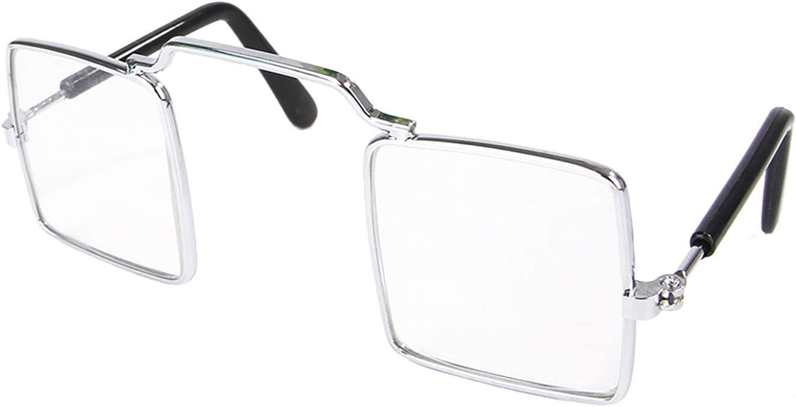 BARMI Pet Sunglasses - Fashion Square Glasses for Small Cats and Dogs