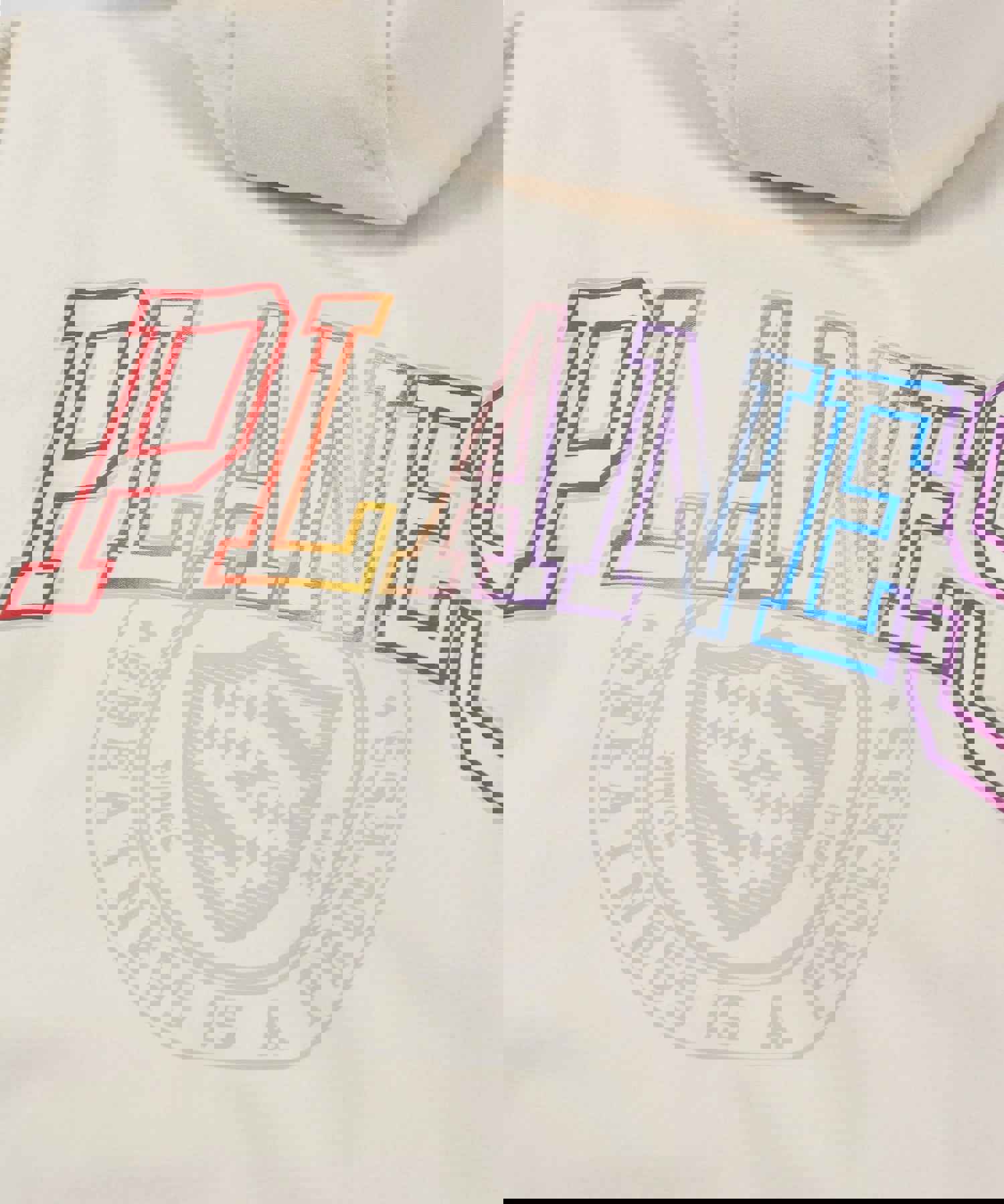 Paper Planes Collegiate Spectrum Half Zip Hoodie for Men