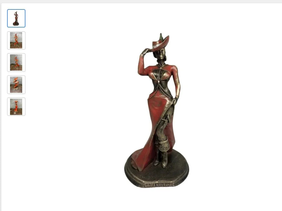 Exclusive Brazilian Statue Kit - Maria Navalha, Ze Pelintra, Maria Padilha (5 Items)