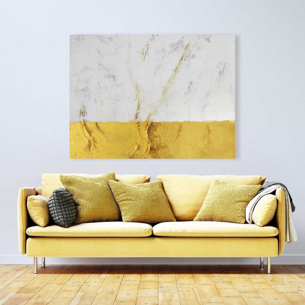 Golden Shine Fine Art Gallery Wrapped Canvas 16x48