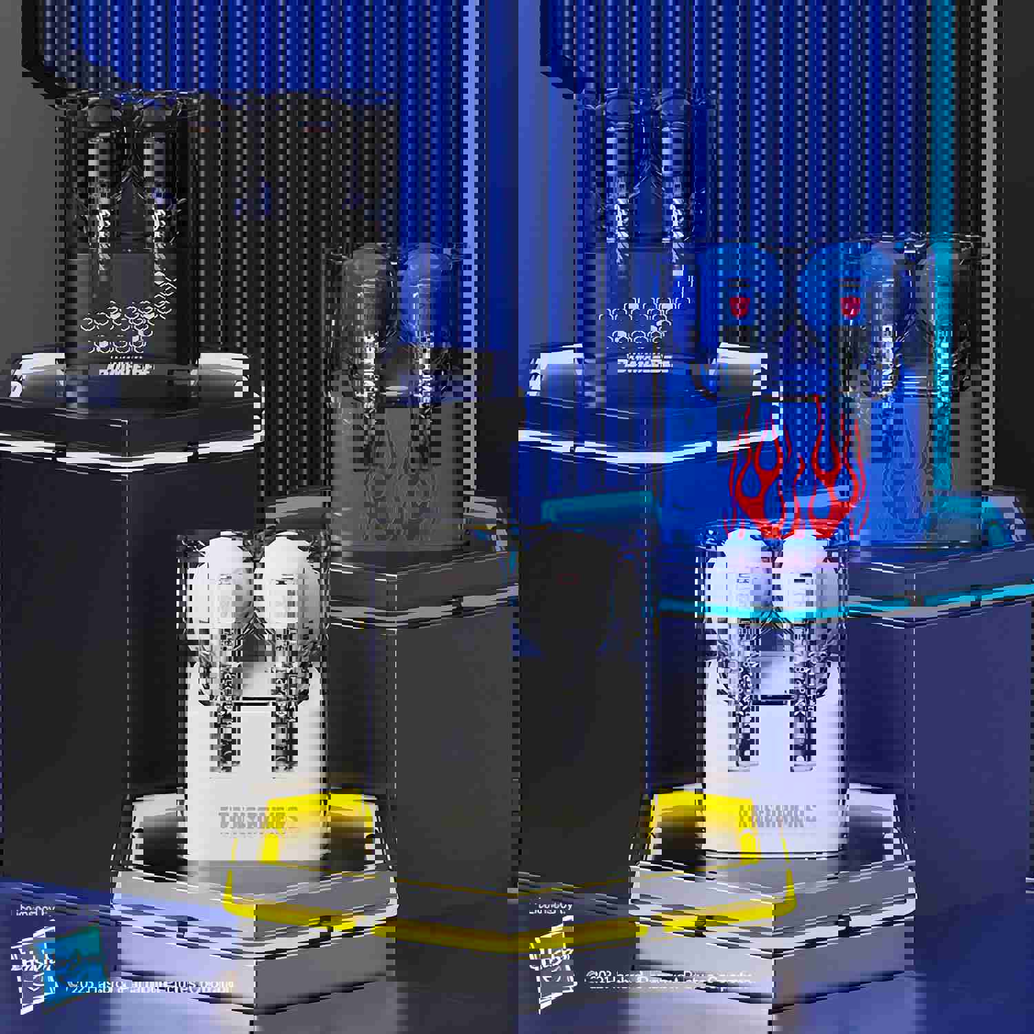 Transformers Transparent True Wireless Stereo Earbuds Bluetooth Headphones