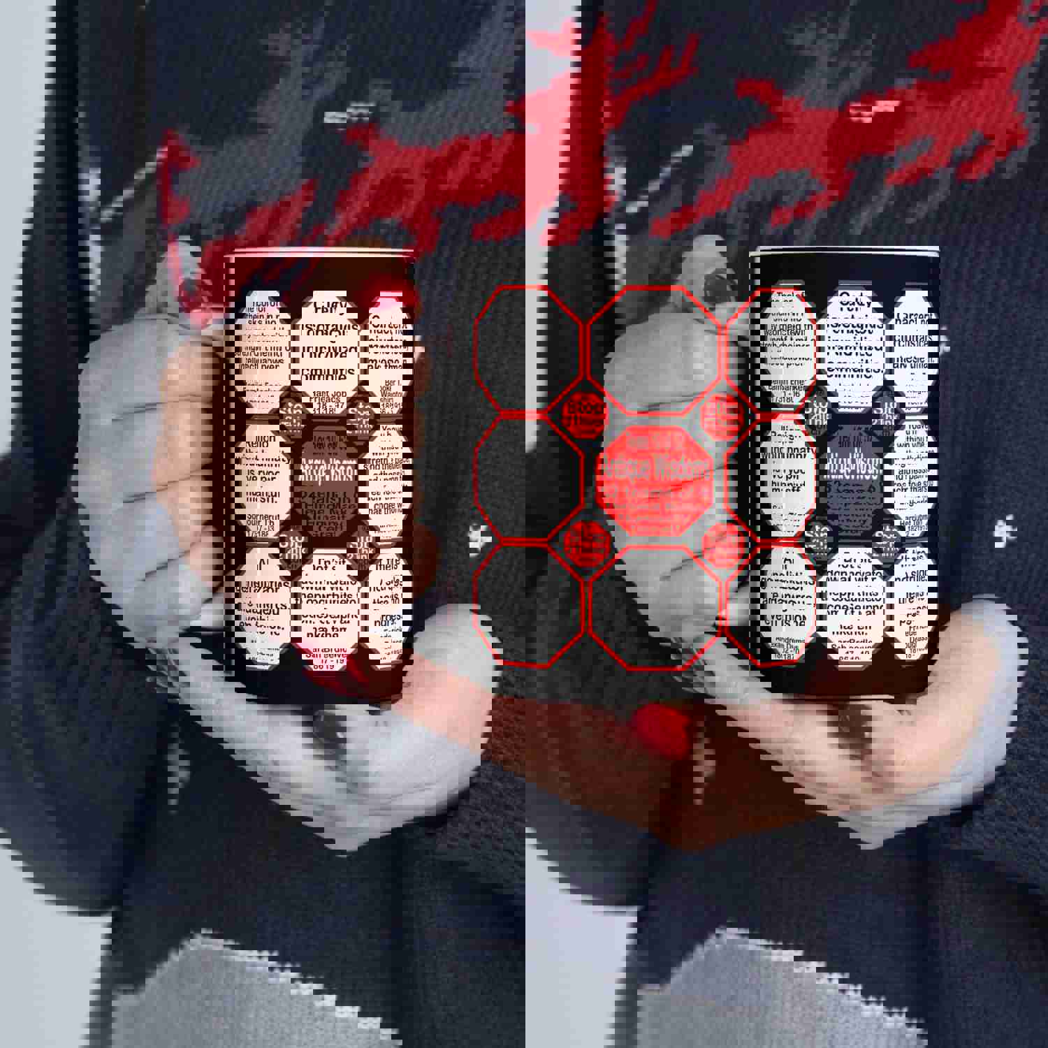 Team 10 of 52 Teams That Make Humanity Great! Wisdom Ceramic Mug 11oz