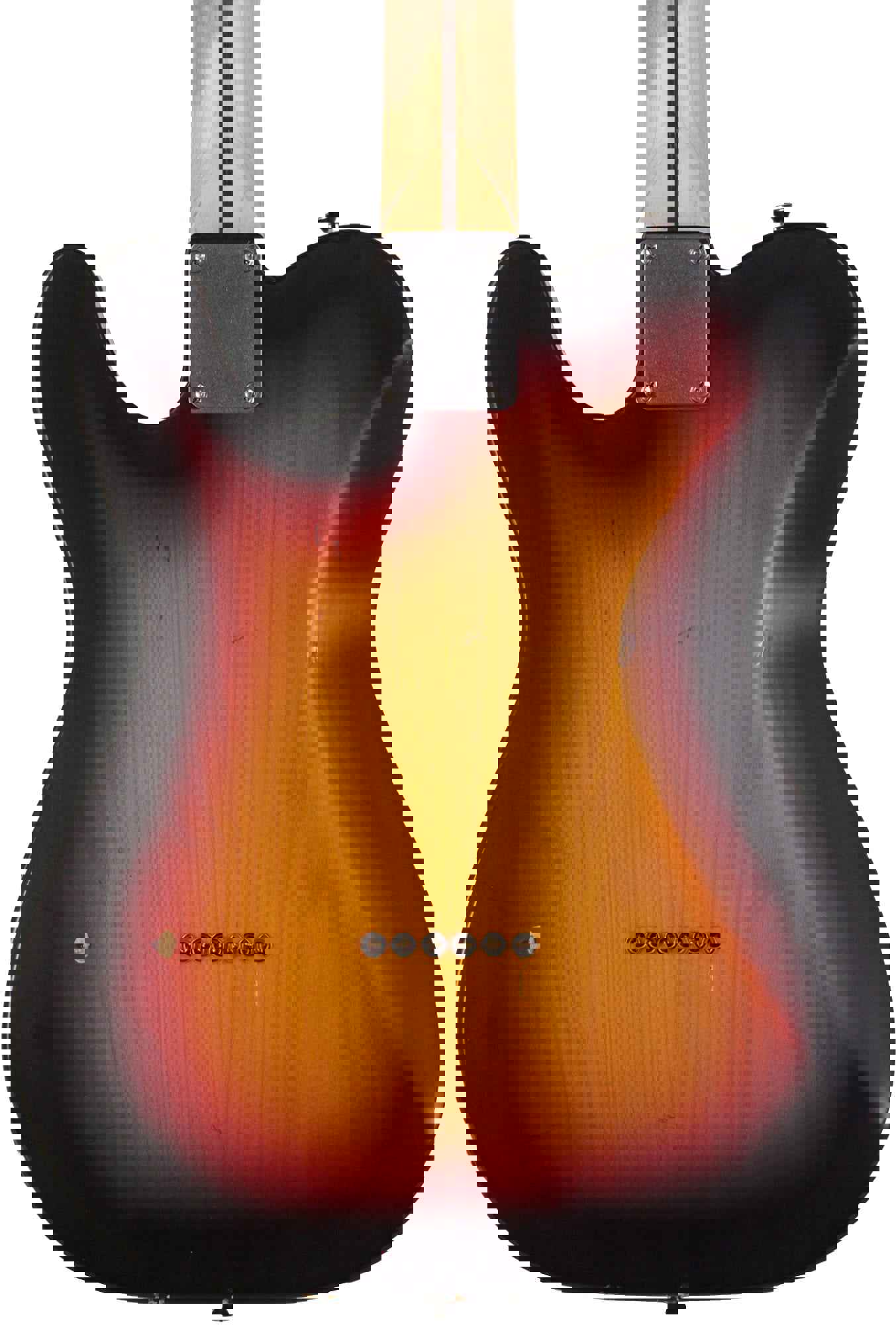 Nash T-72DLX Guitar - 3 Tone Sunburst with Light Aging