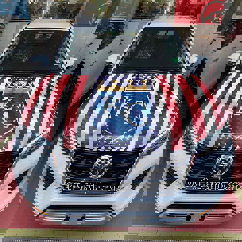 Kansas City Royals Itasha Car Vinyl Hood Wrap Decal Sticker