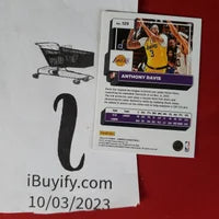2022 Donruss Anthony Davis #129 Kentucky Wildcats/Lakers Basketball Card