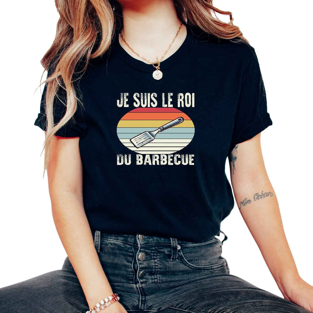Je Suis Le Roi Du Barbecue Unisex T-Shirt