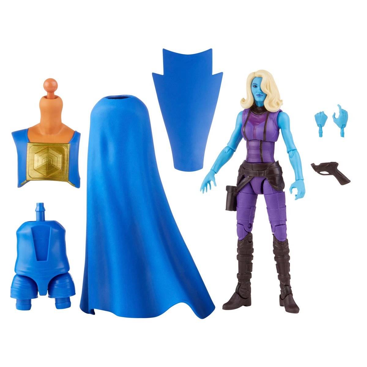 Marvel Legends What If? Heist Nebula 6-Inch Action Figure with BAF Marvels The Watcher