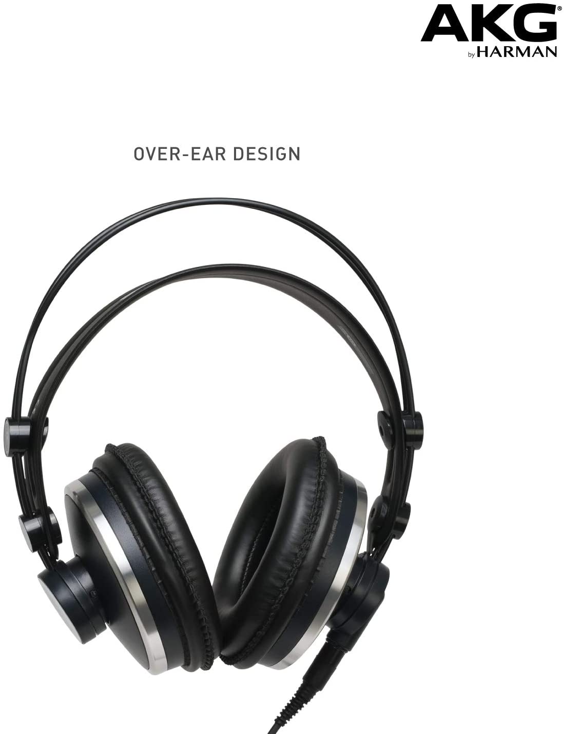 AKG Pro Audio K271 MKII Over-Ear, Closed-Back, Pro Studio Headphones (Renewed)