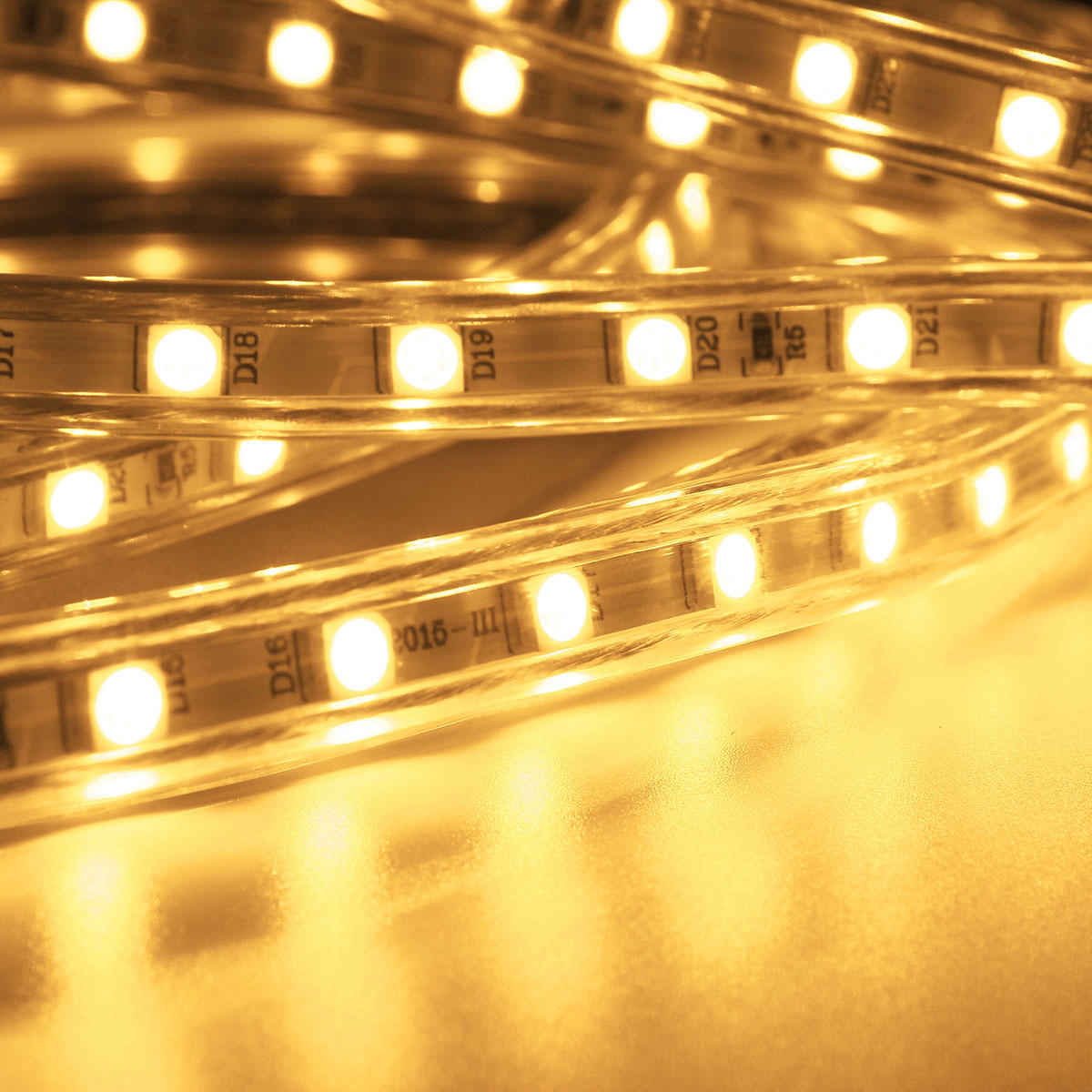 5M 5054 SMD 300LEDs Flexible LED Strip Light - DC12V Non-Waterproof for Indoor Use