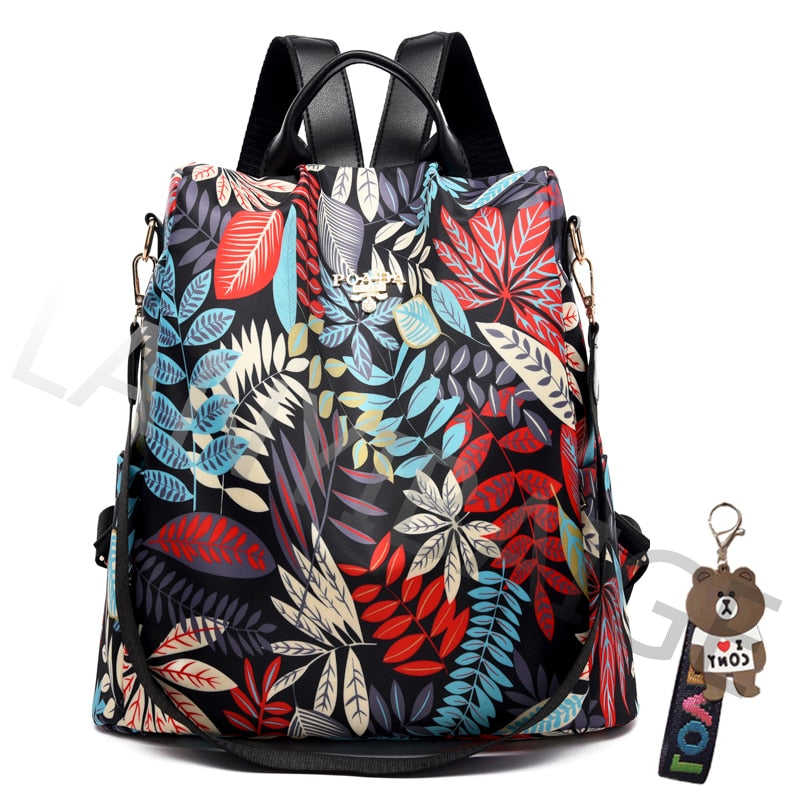 Fashion Unisex Backpack with Large Capacity for School, Travel, and Daily Use