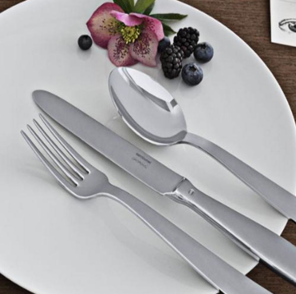 Gio Ponti Stainless Steel 5 Piece Flatware Set