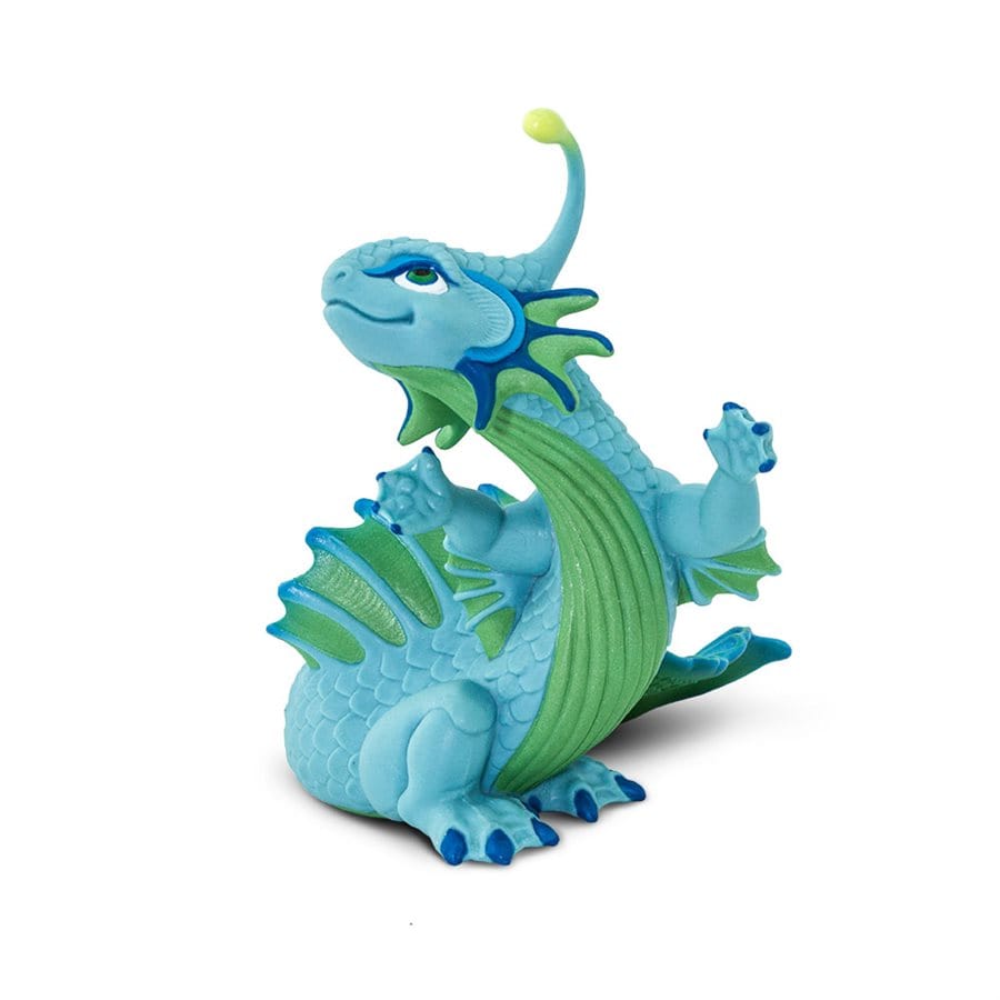 Baby Ocean Dragon Toy - Hand-Painted & Intricately Sculpted