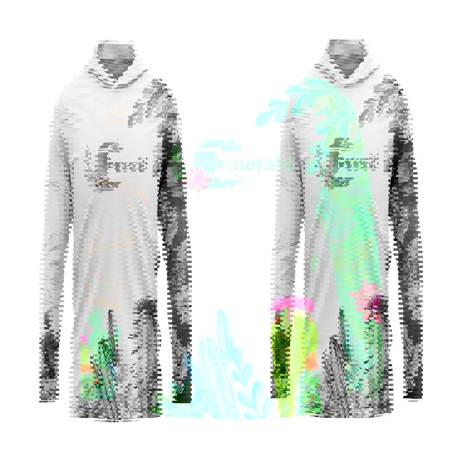 Cactus Hoodie with UPF +50 Sun Protection