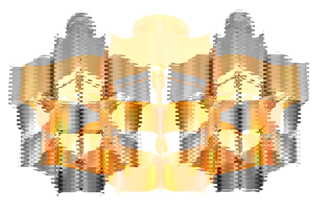 Grand Lotus 30 Gold Pendant Light