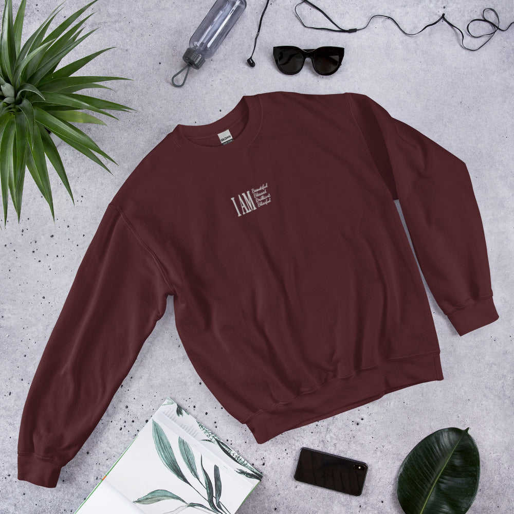 I AM Sweatshirt - Classic Fit, Warm & Comfortable