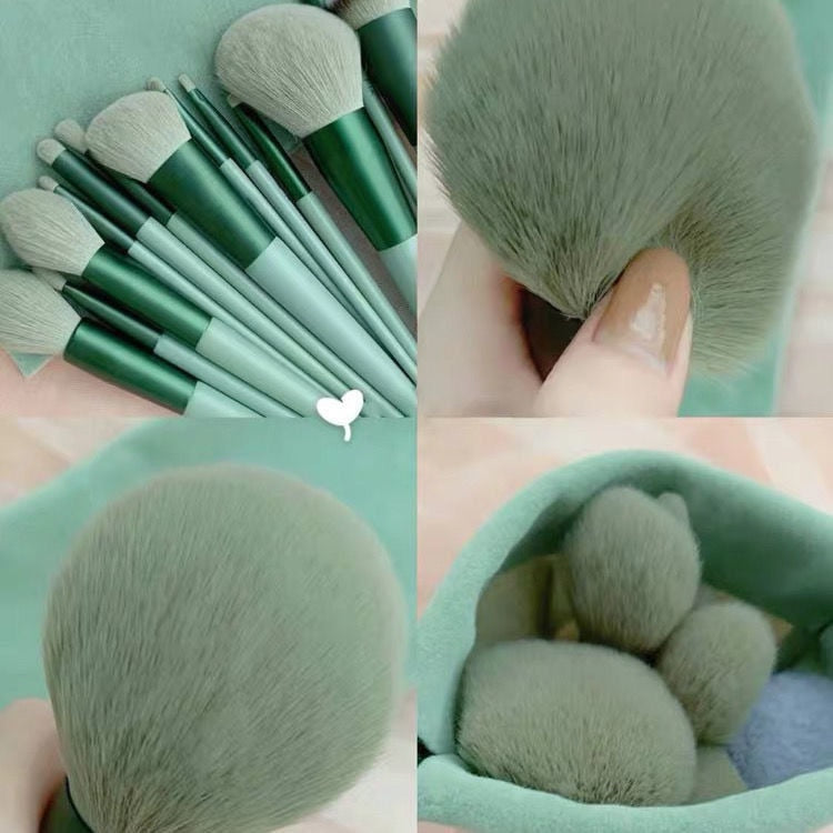 13 PCS Makeup Brushes Set for Foundation, Blush, Eyeshadow, and More