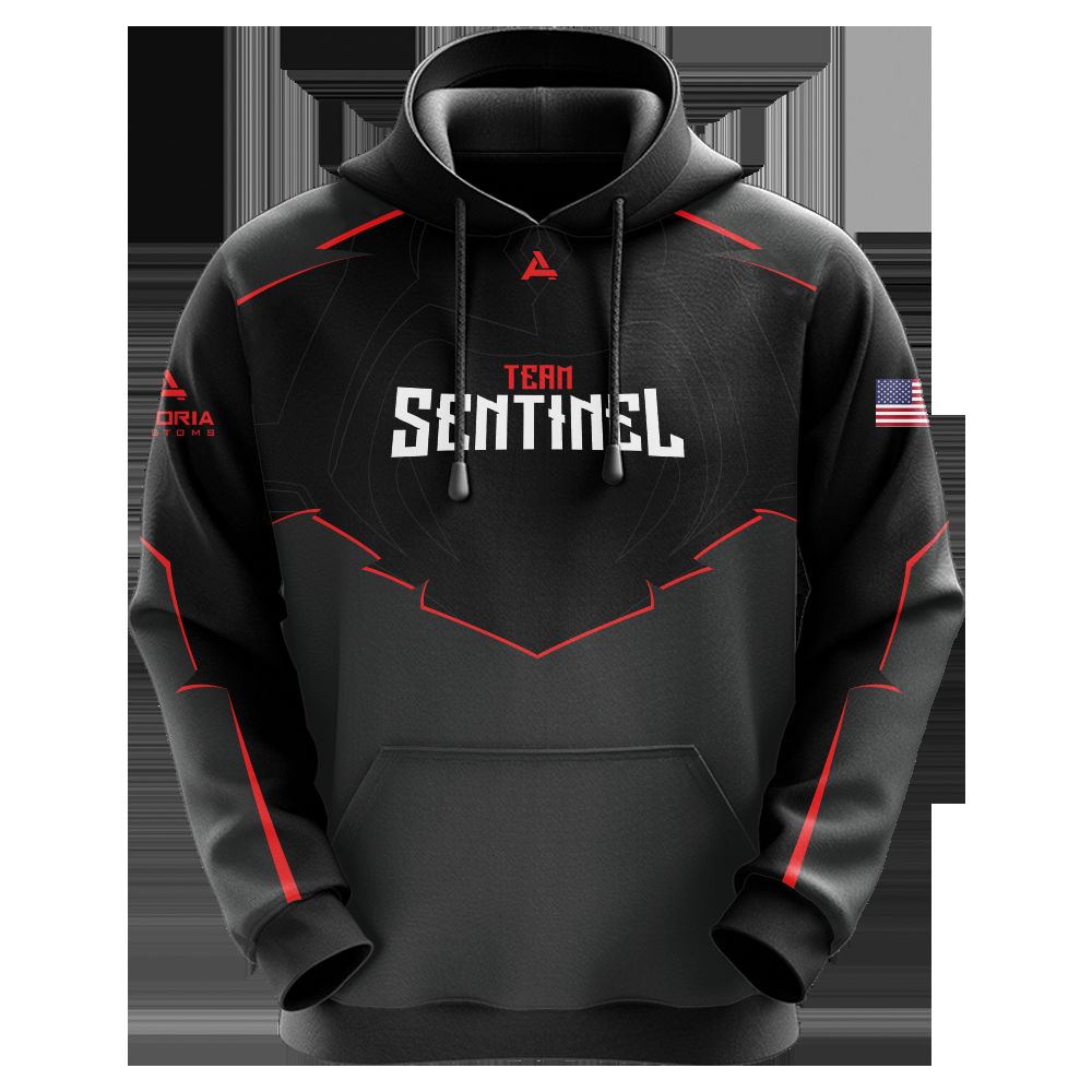 Team Sentinel Sublimated Hoodie - Breathable & Flexible Fitted Hoodie