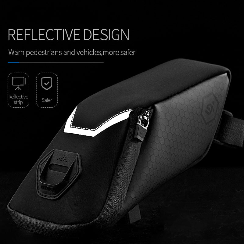 Waterproof Cycling Bicycle Saddle Bag with Reflective Strip for MTB & Road Bikes
