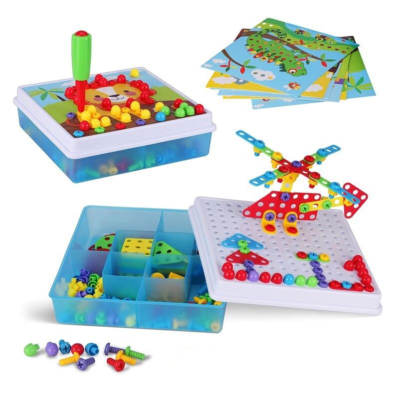 The Mushroom Puzzle Kids Toys - 289 Pieces Creative Educational Toy