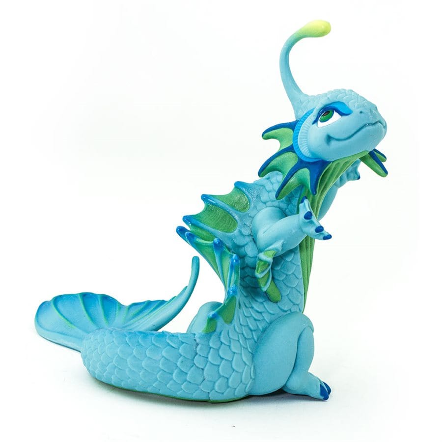 Baby Ocean Dragon Toy - Hand-Painted & Intricately Sculpted