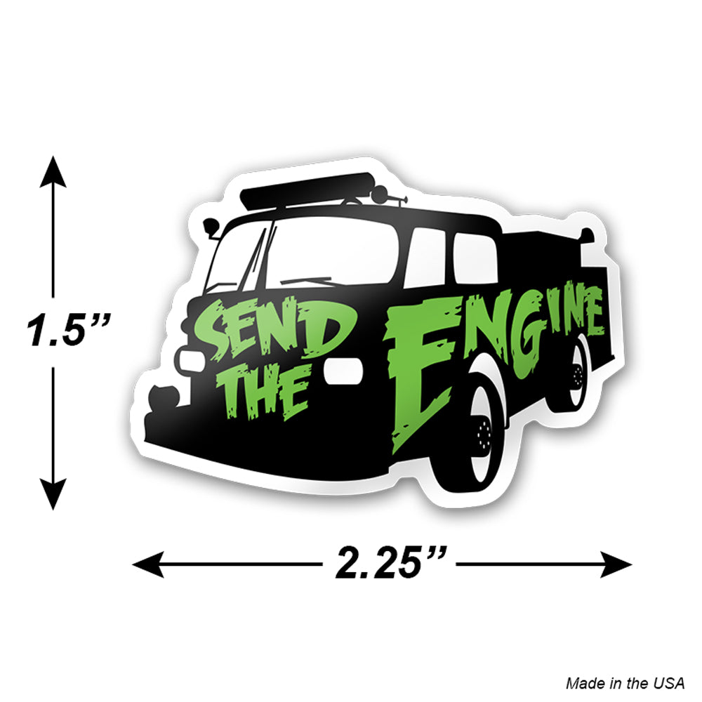 Engine 3 Pack Firefighter Sticker - High Quality Digital Print Decals