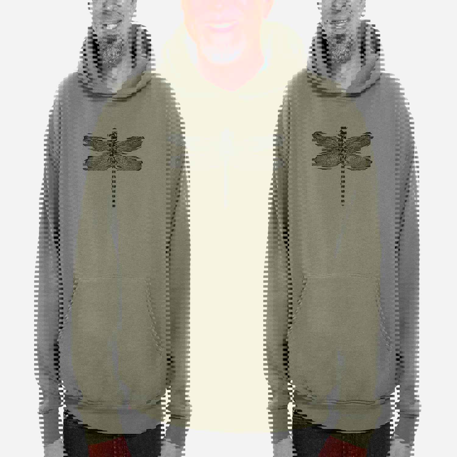 Anax Junius - Green Darner Dragonfly - Bodega Midweight Hoodie