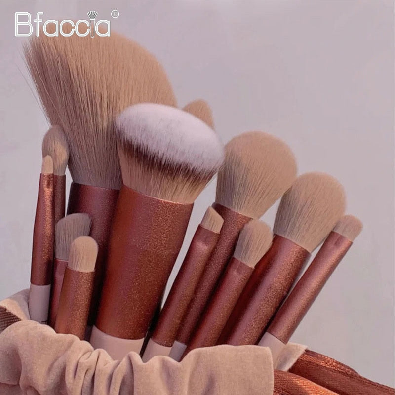 13 PCS Makeup Brushes Set for Foundation, Blush, Eyeshadow, and More