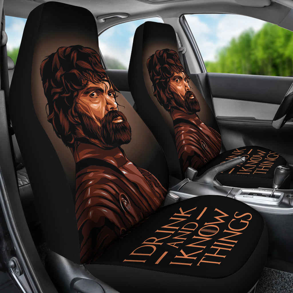 Tyrion Lannister Game Of Thrones Car Seat Covers - Premium Custom Fit