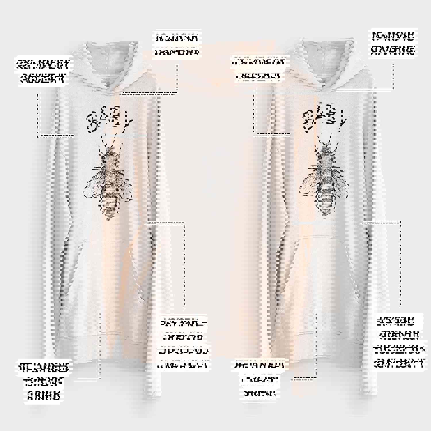 Baby Bee - Bodega Midweight Hoodie