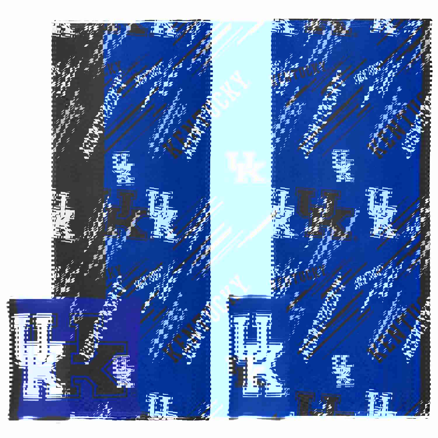 Northwest NCAA Kentucky Wildcats Pillow & Silk Touch Throw Blanket Set