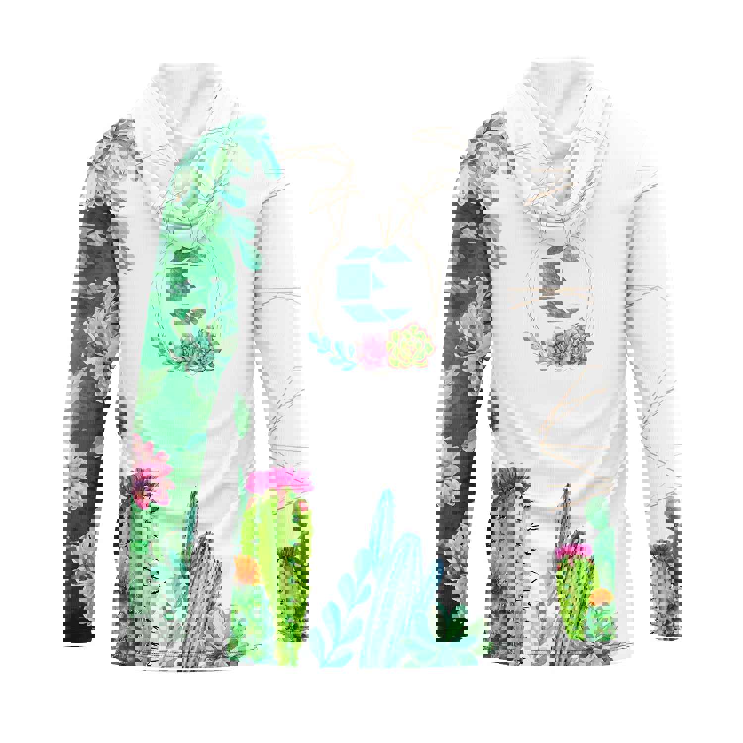 Cactus Hoodie with UPF +50 Sun Protection