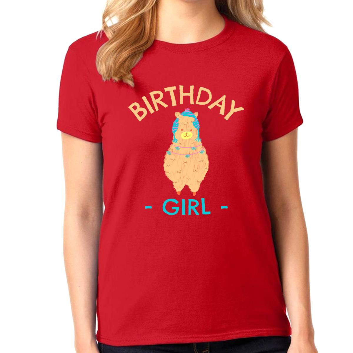 Cute Llama Birthday Shirt for Girls - Perfect Birthday Gift