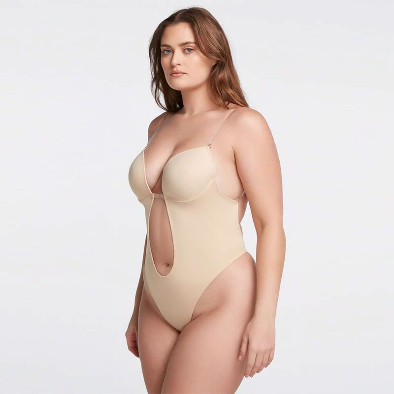 LauraCollection® V-Neckline Invisible Backless Bodysuit (Buy 1 Get 1 Free) 2PCS