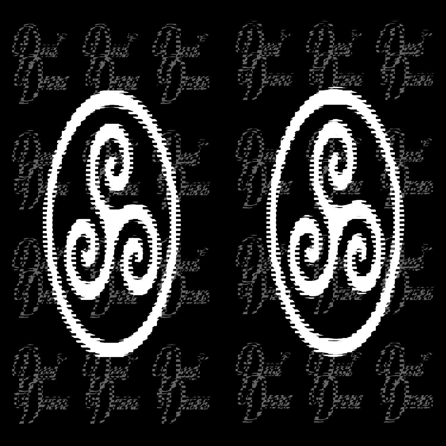 Triskele Alpha Beta Omega Teen Wolf-inspired Vinyl Car/Laptop Decal