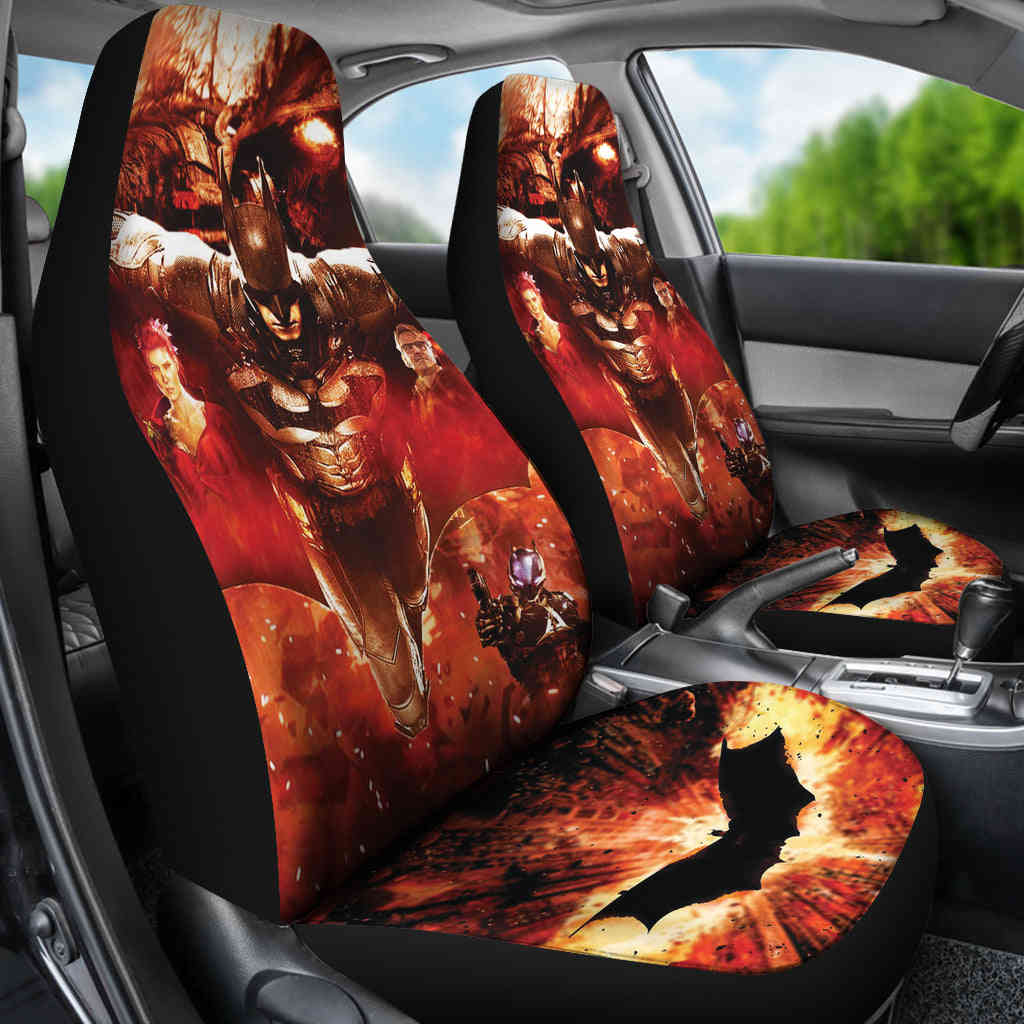 Batman Car Seat Covers - Custom-Made & High-Quality Car Accessories