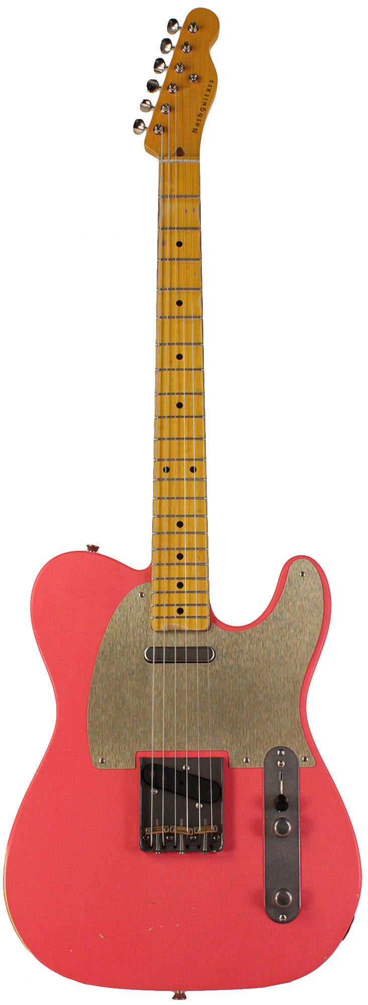 Nash T-57 Guitar in Fiesta Red with Light Aging