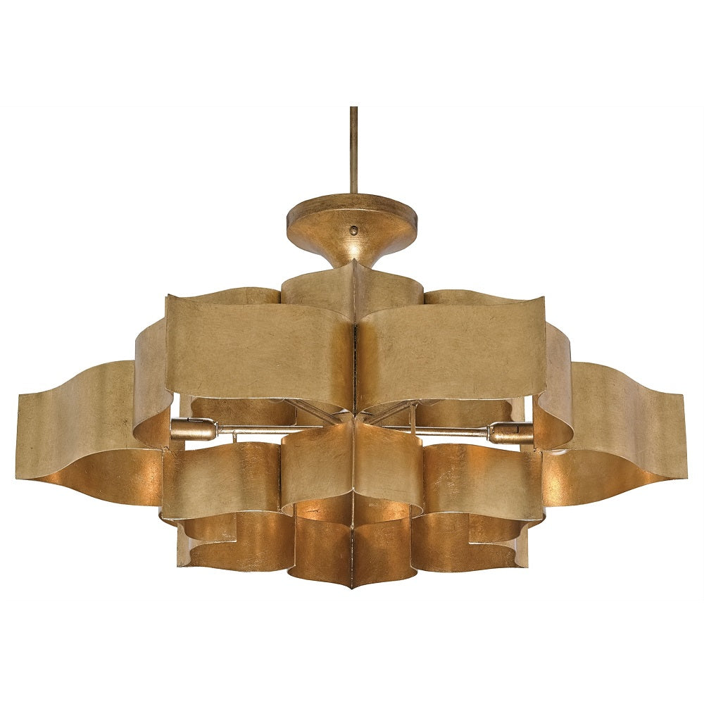 Grand Lotus 30 Gold Pendant Light