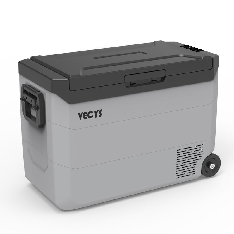 VECYS CR60 Dual Zone 64 Quart Portable Car Refrigerator -4℉-68℉ for RV, Truck, Boat, Outdoor and Home