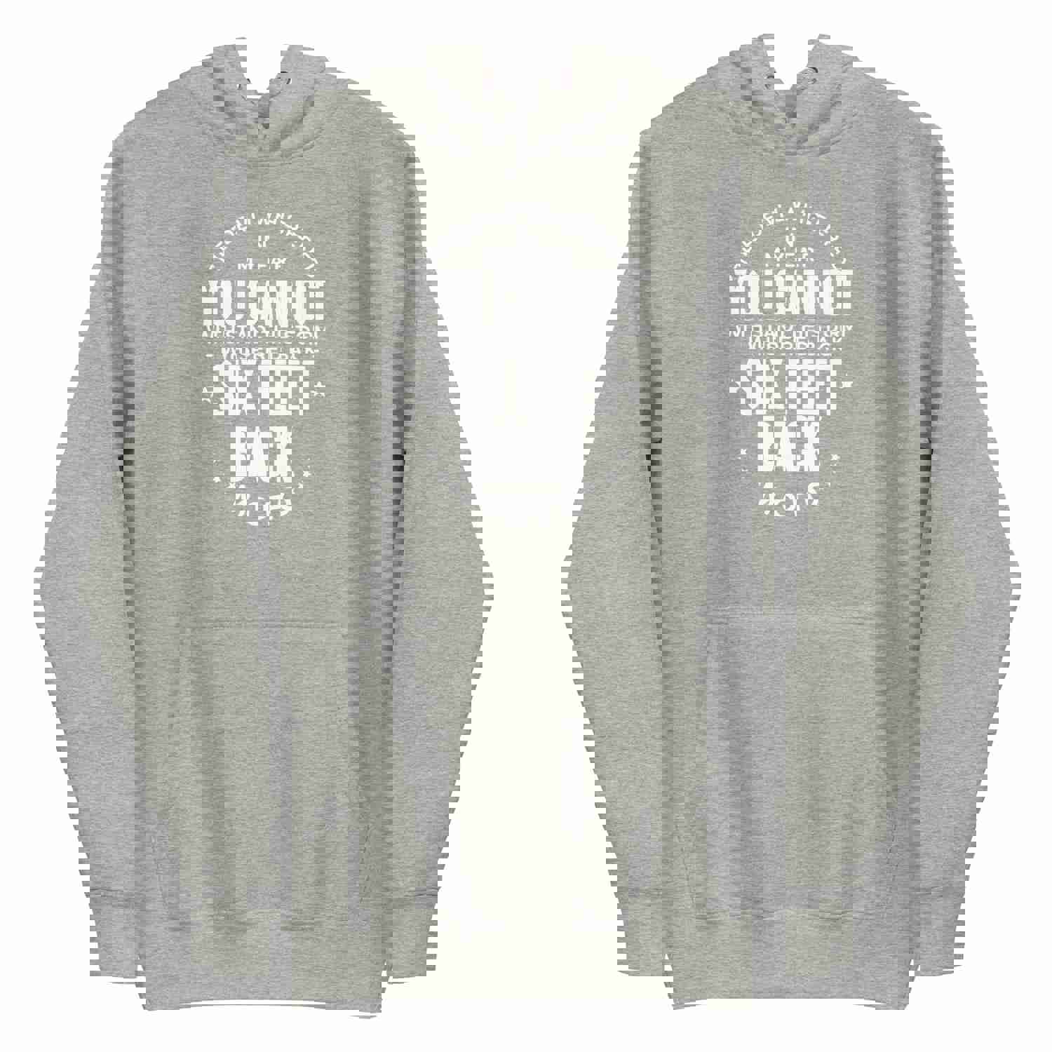 Mike Sorrentino Six Feet Back Hoodie