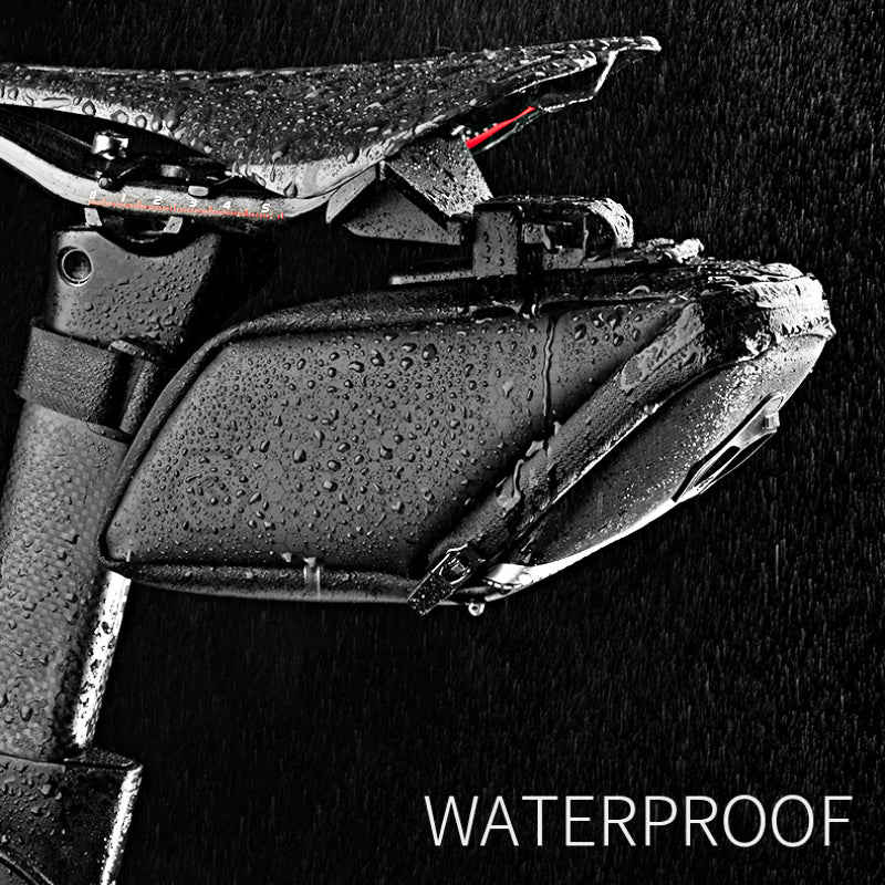 Waterproof Cycling Bicycle Saddle Bag with Reflective Strip for MTB & Road Bikes