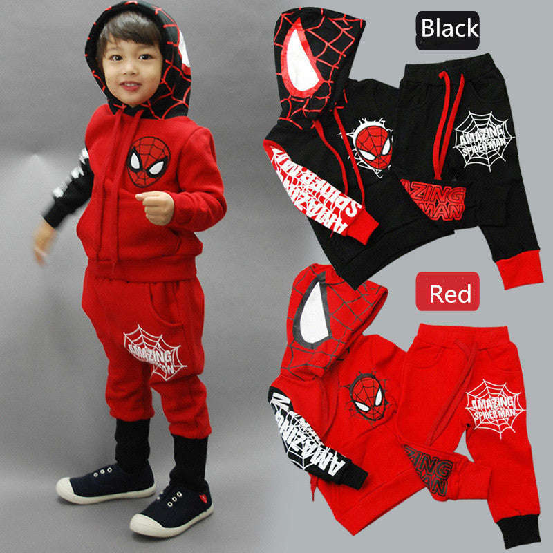 New Spring Spider-Man Costume for Kids - Unisex Children's Suit