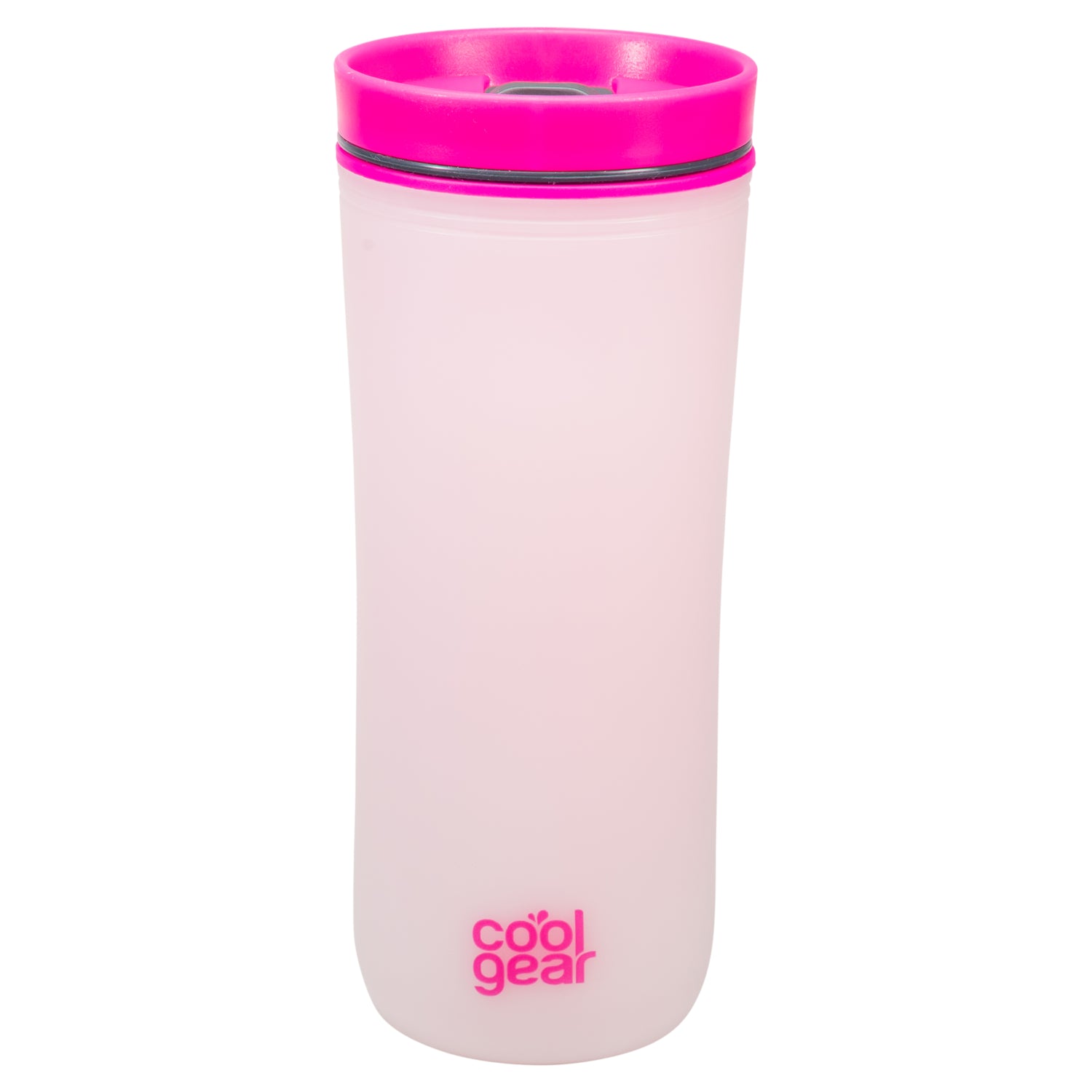 2 Pack COOL GEAR 16 oz Sumatra Coffee Travel Mug with Spill Resistant Slider Lid | Re-Usable Colored Tumbler