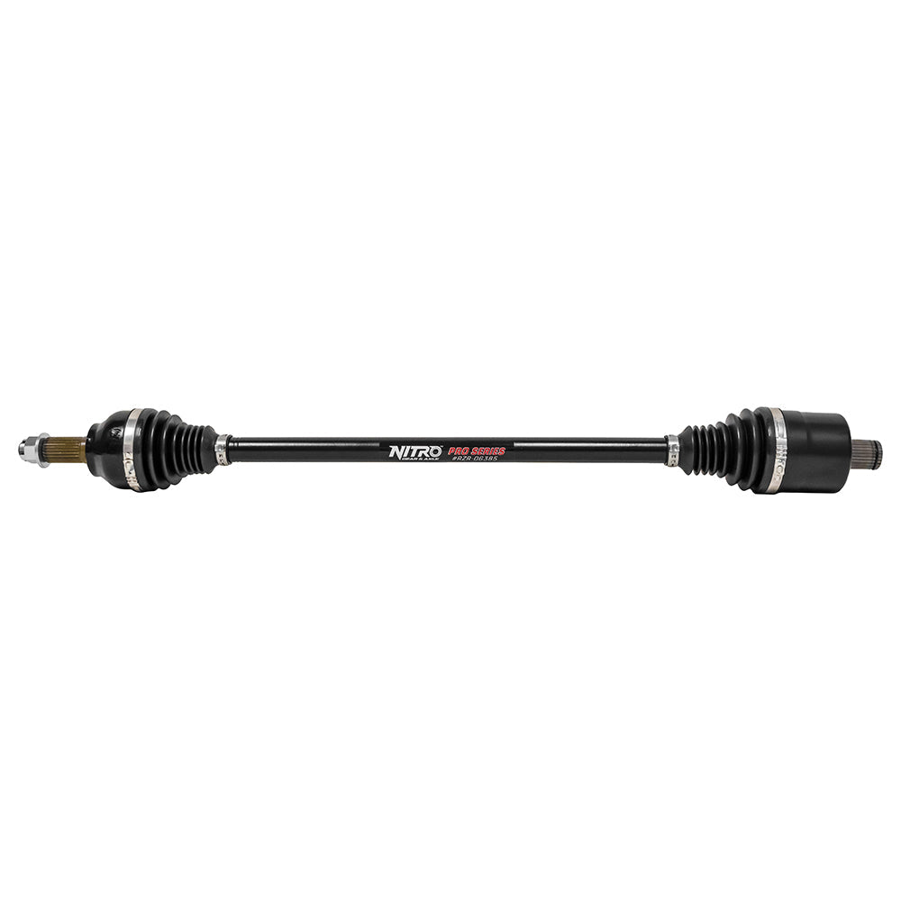 Nitro Gear & Axle Pro Series SXS Axle HCR Long Travel OEM Front Axle for Polaris Turbo S and General XP