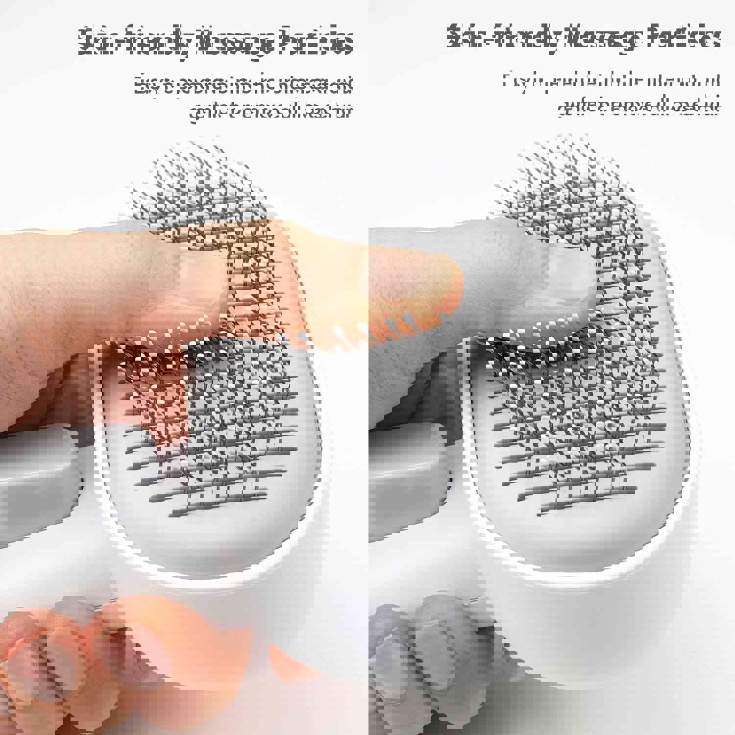 Aumuca Self Cleaning Slicker Brush for Cats and Dogs - Pet Grooming Tool with Stainless Steel Needles