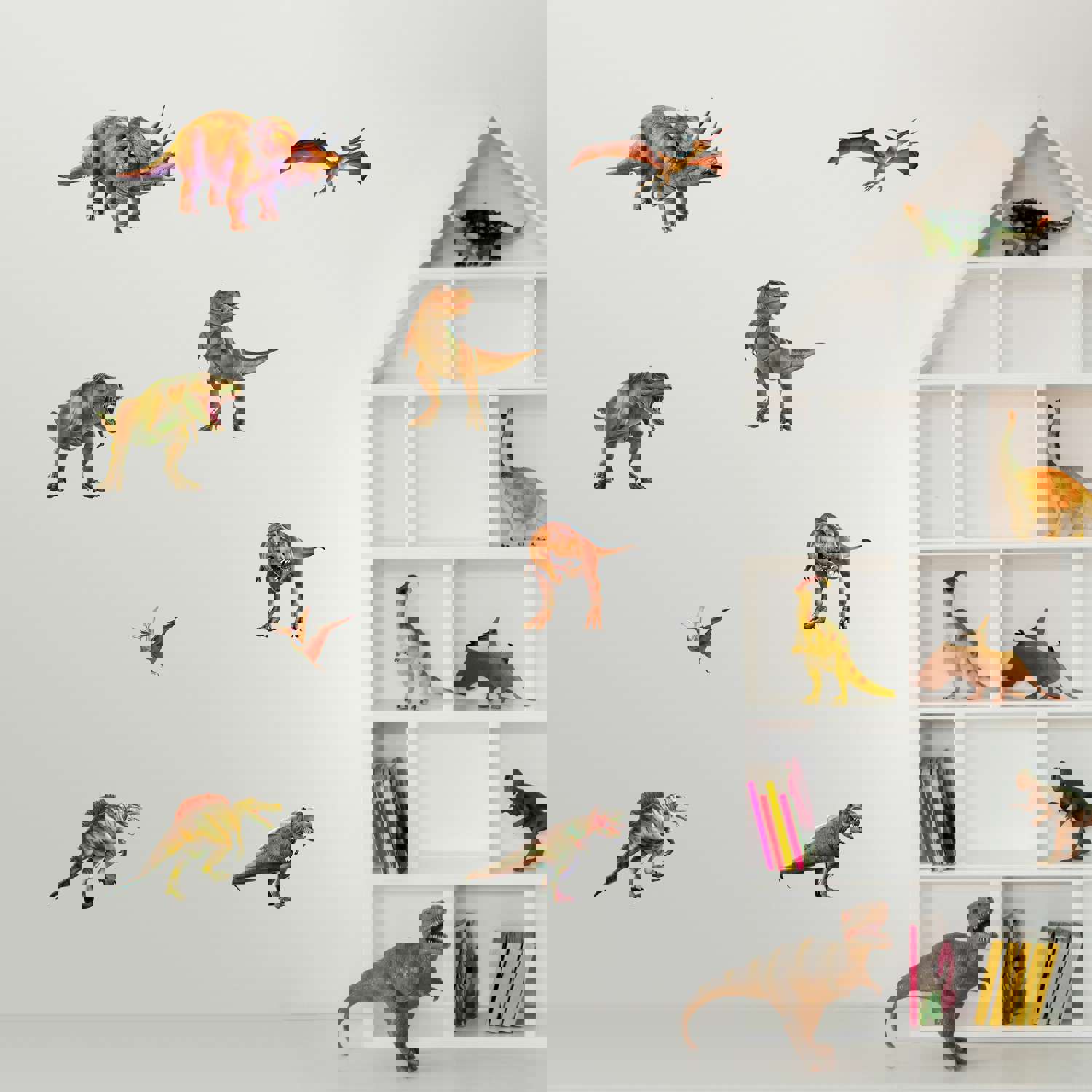 T-Rex and Friends Wall Decals